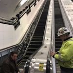 Governor Cuomo at the 86th Street Station <a href="http://gothamist.com/2016/12/11/cuomo_even_money_that_2nd_avenue_su.php">on December 11, 2016</a> <br>